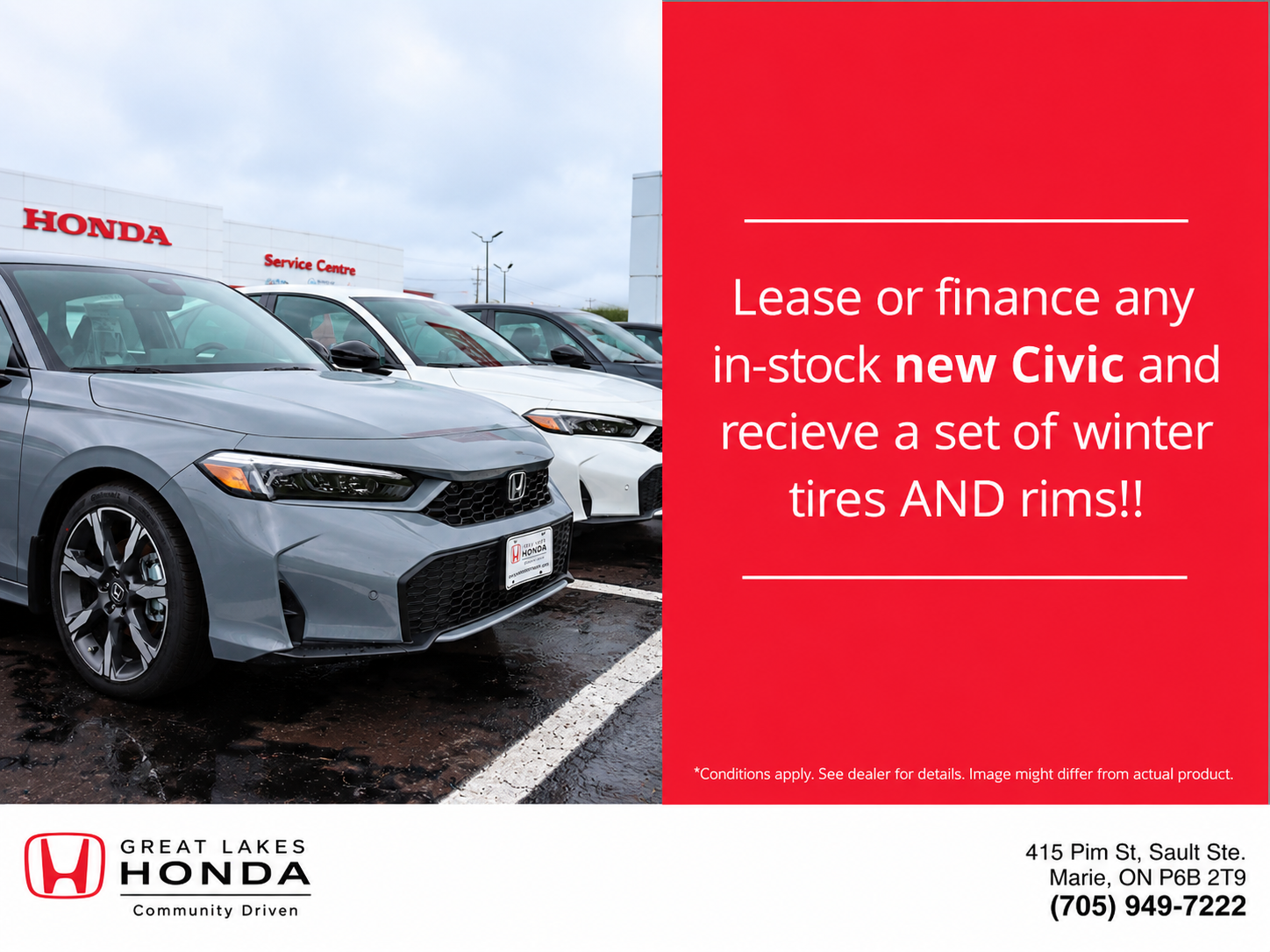 Civic Winter Ready Bonus!