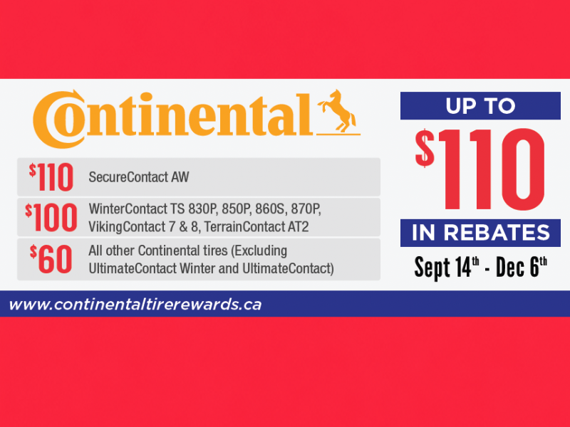 Continental Offers & Rebates