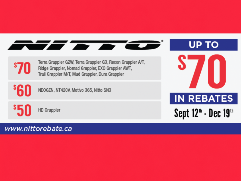 Nitto Offers & Rebates