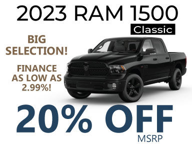 2023 RAM 1500 Classic 20%