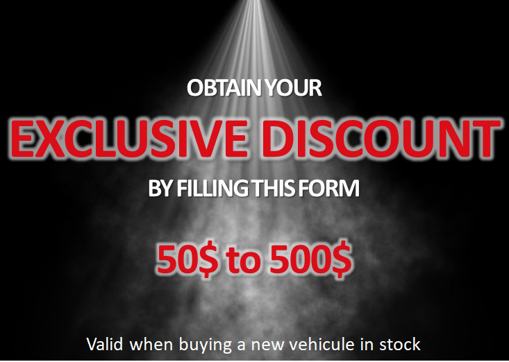 Get an additional discount on your next vehicle