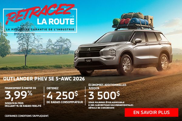 Outlander PHEV SE S-AWC 2026