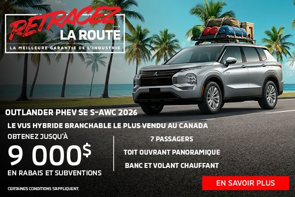 Outlander PHEV SE S-AWC 2026