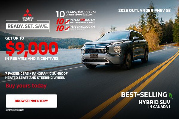 2026 Mitsubishi Outlander PHEV SE