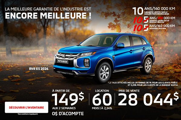 Mitsubishi RVR ES 2026