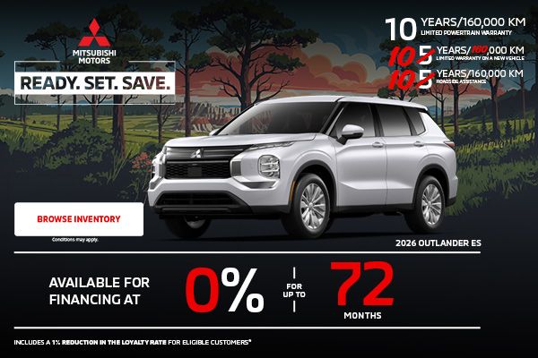 2026 Mitsubishi Outlander ES