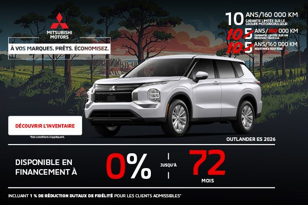 Mitsubishi Outlander ES 2026