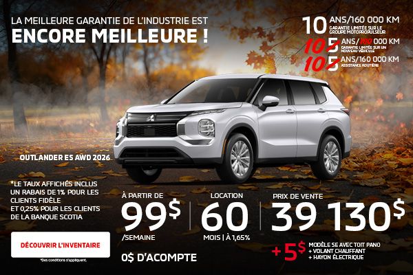 Mitsubishi Outlander ES 2026