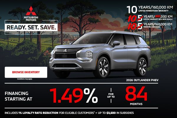 2026 Mitsubishi Outlander PHEV