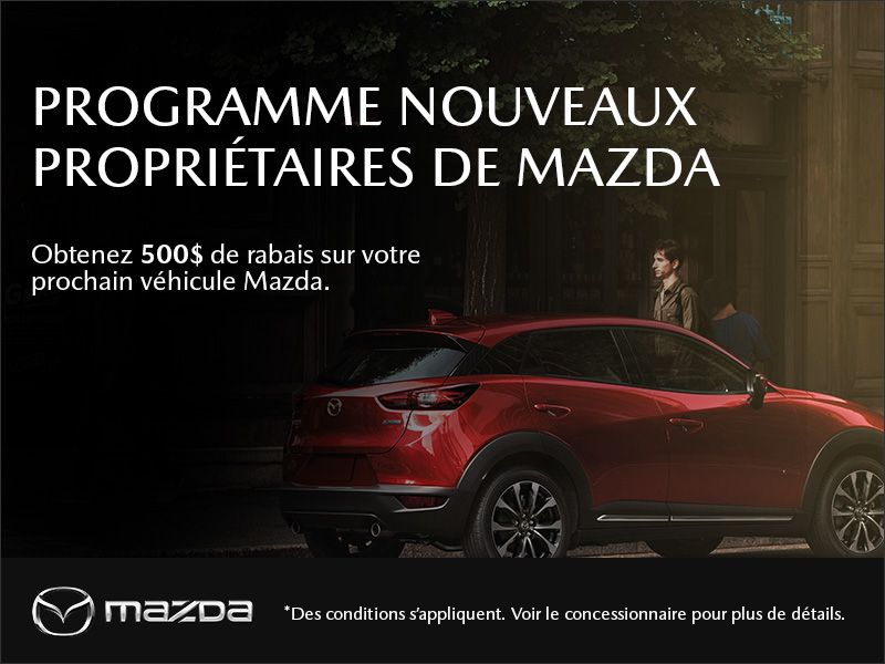 Programme pour les nouveaux propriétaires