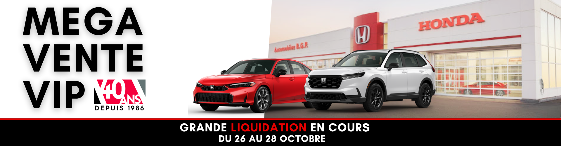 40 ans vente vip