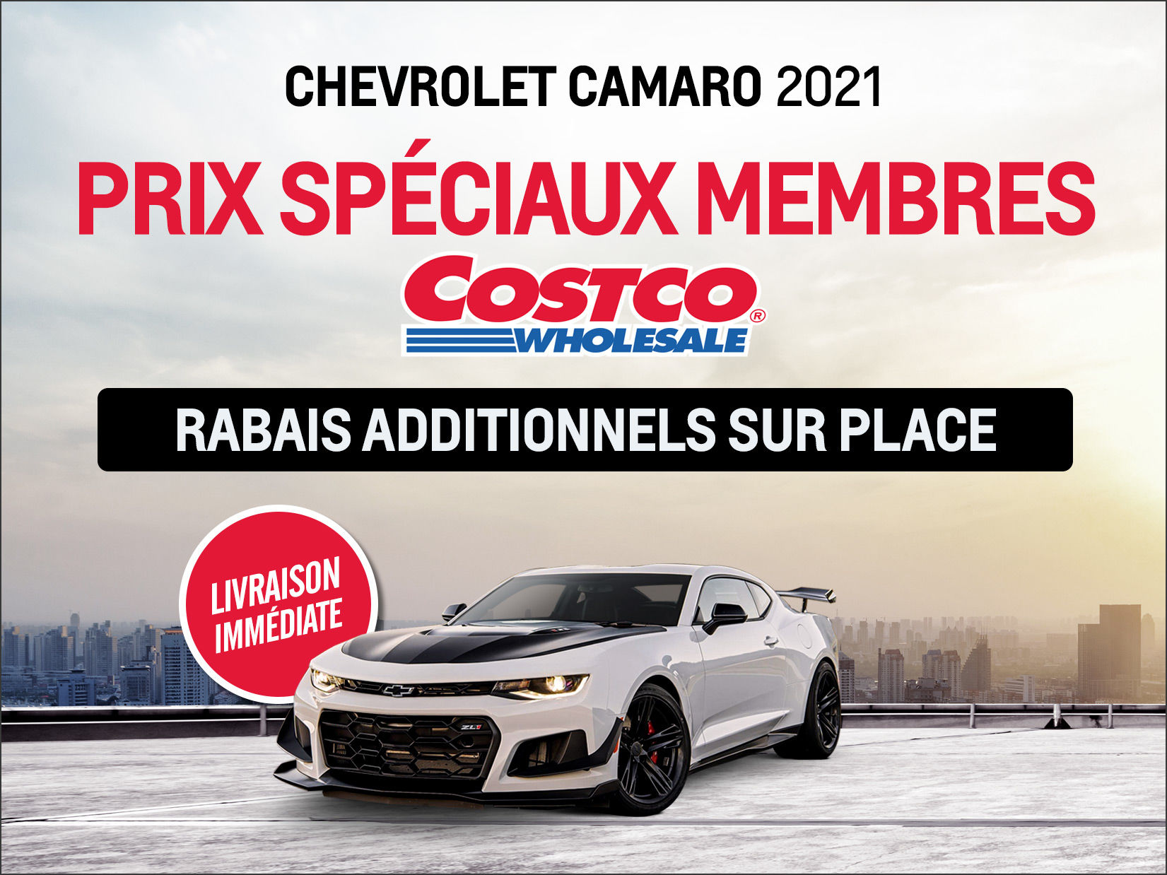 Offres uniques Chevrolet Camaro