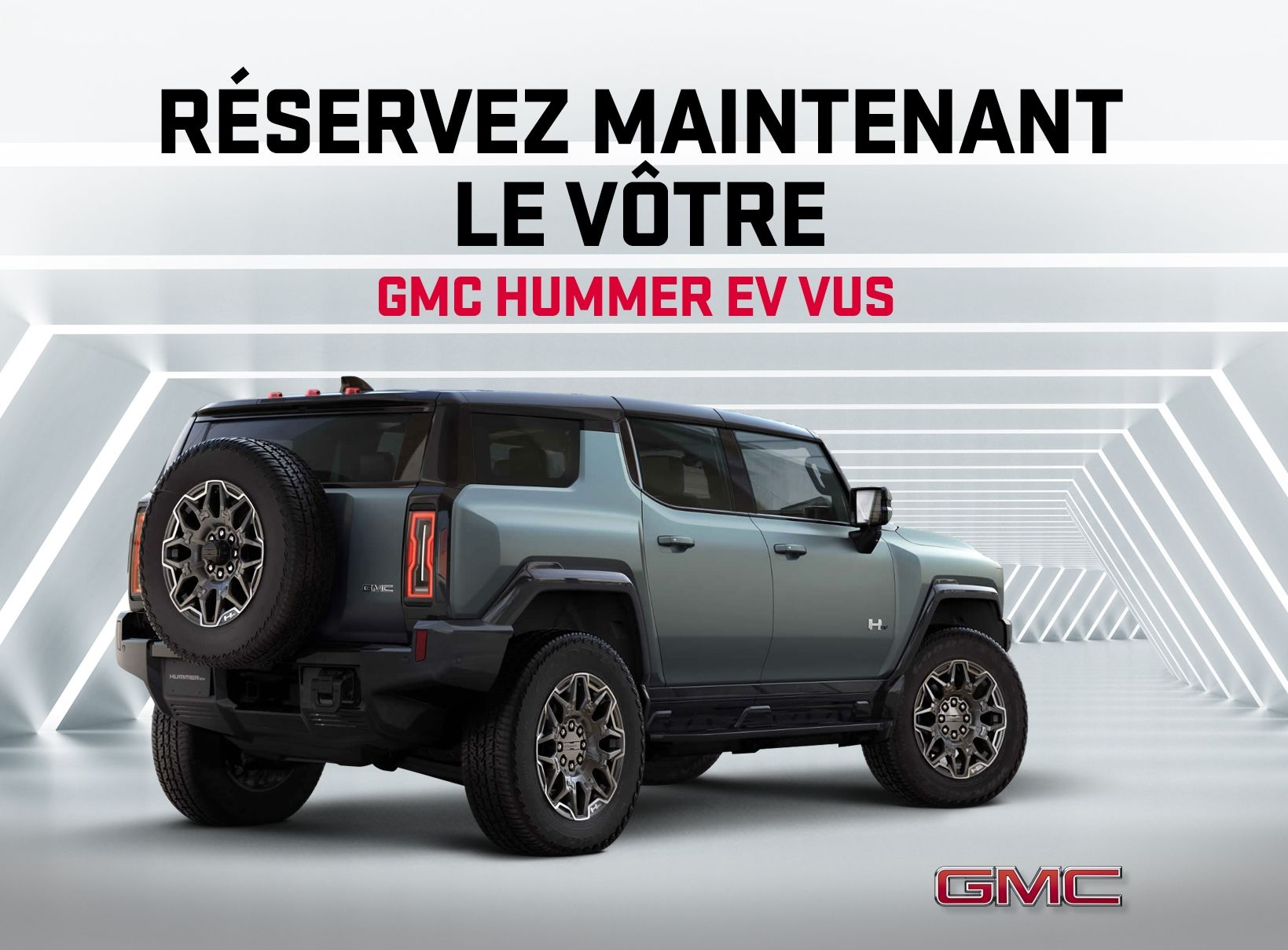 Réservation GMC Hummer EV!
