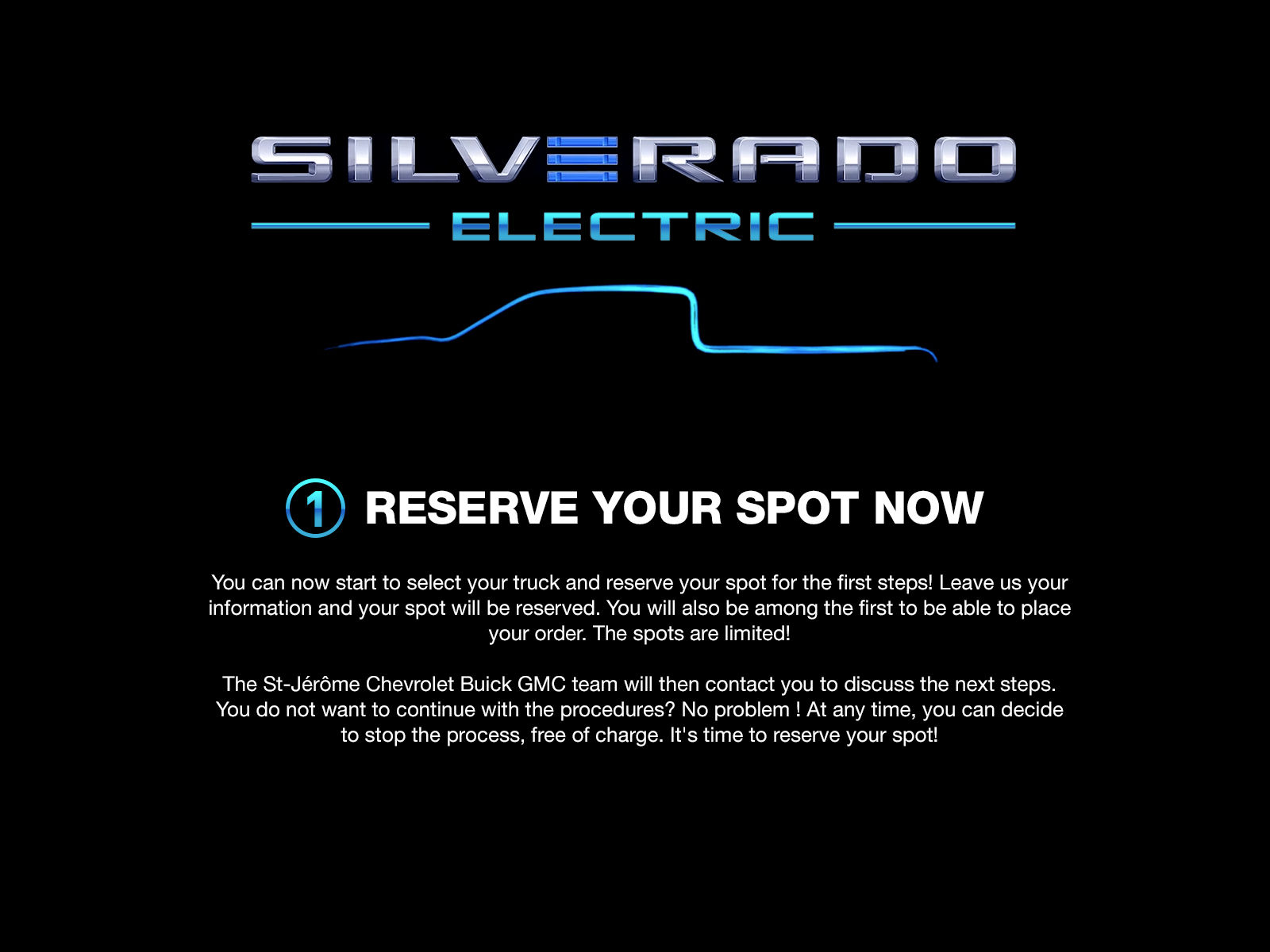 Reserve your new Chevrolet Silverado EV Electric
