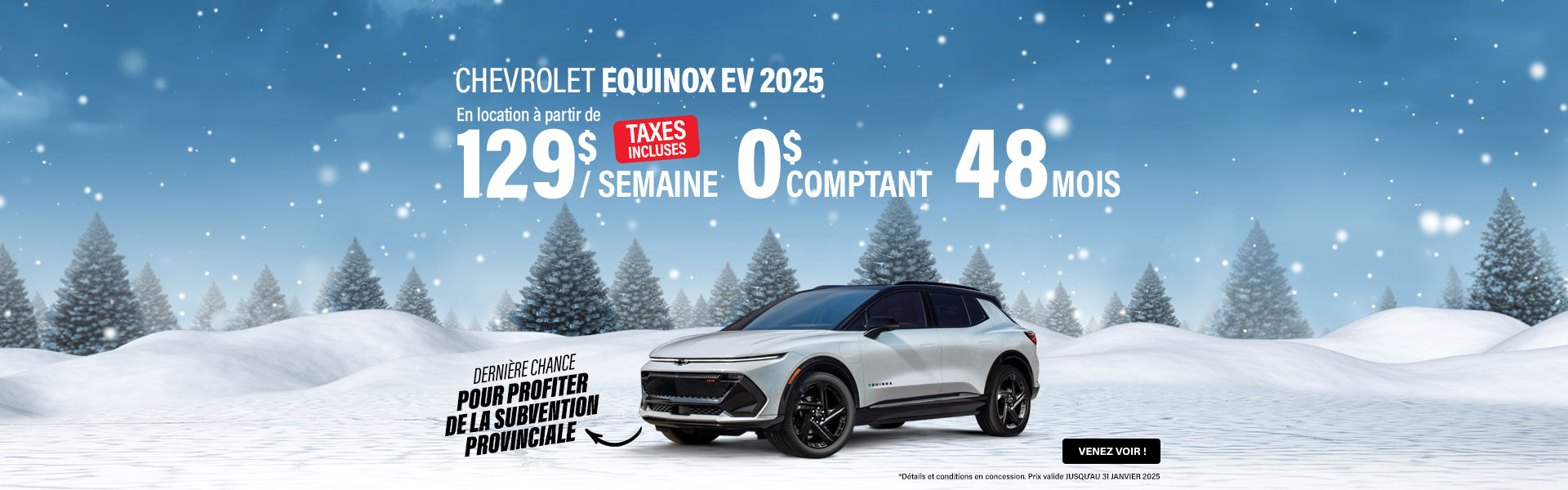 Meilleurs prix Chevrolet Equinox EV