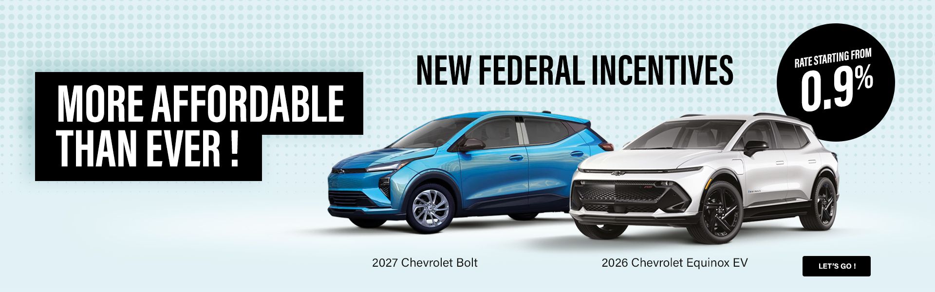 New discounts Chevrolet GM EV vehicles