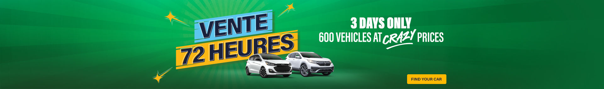Vente 72 Heures - 600 used and pre-owned