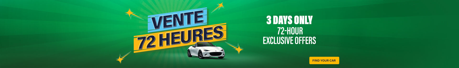 Vente 72 heures - Best offers of the year