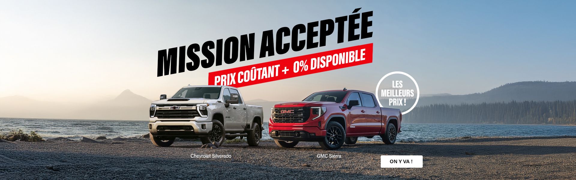 Prix employés Chevrolet et GMC : Le plus bas prix camions