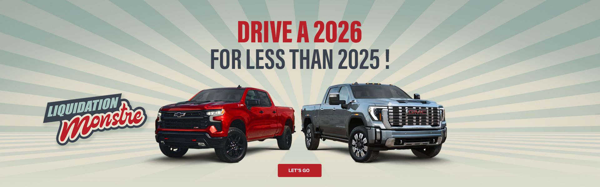 Liquidation Monstre 150 Chevrolet Buick GMC ar crazy prices