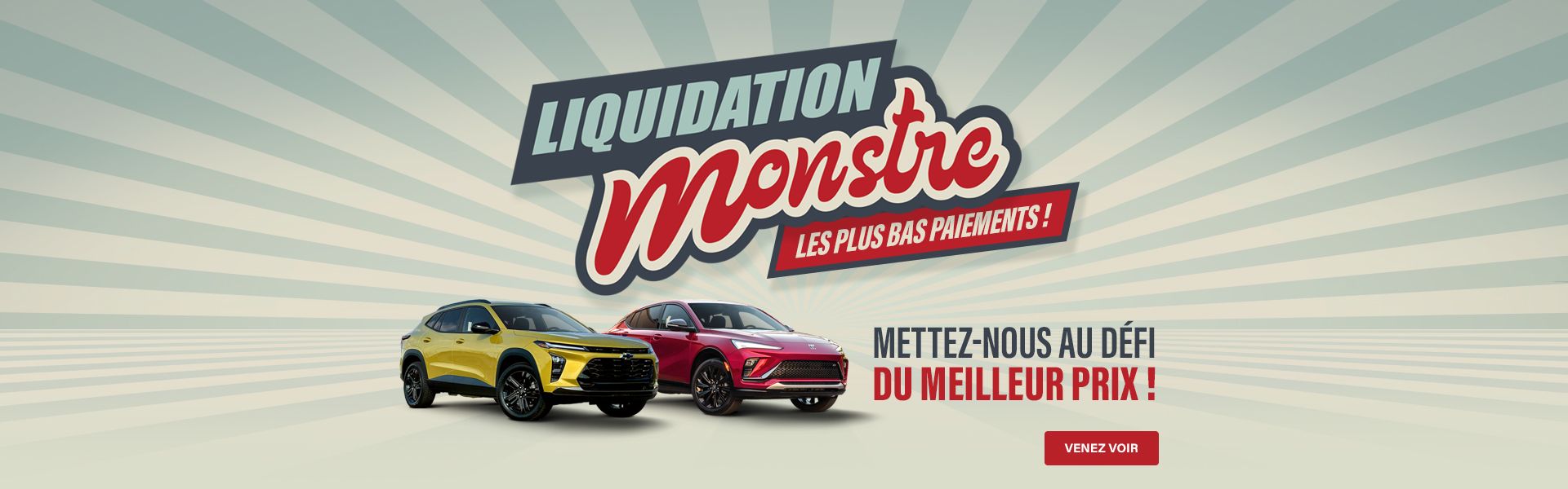 Liquidation Monstre Meilleurs prix Chevrolet Buick GMC