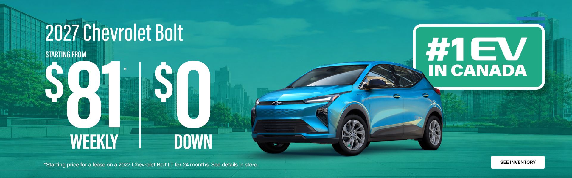 2027 Chevrolet Bolt - Best prices and offers