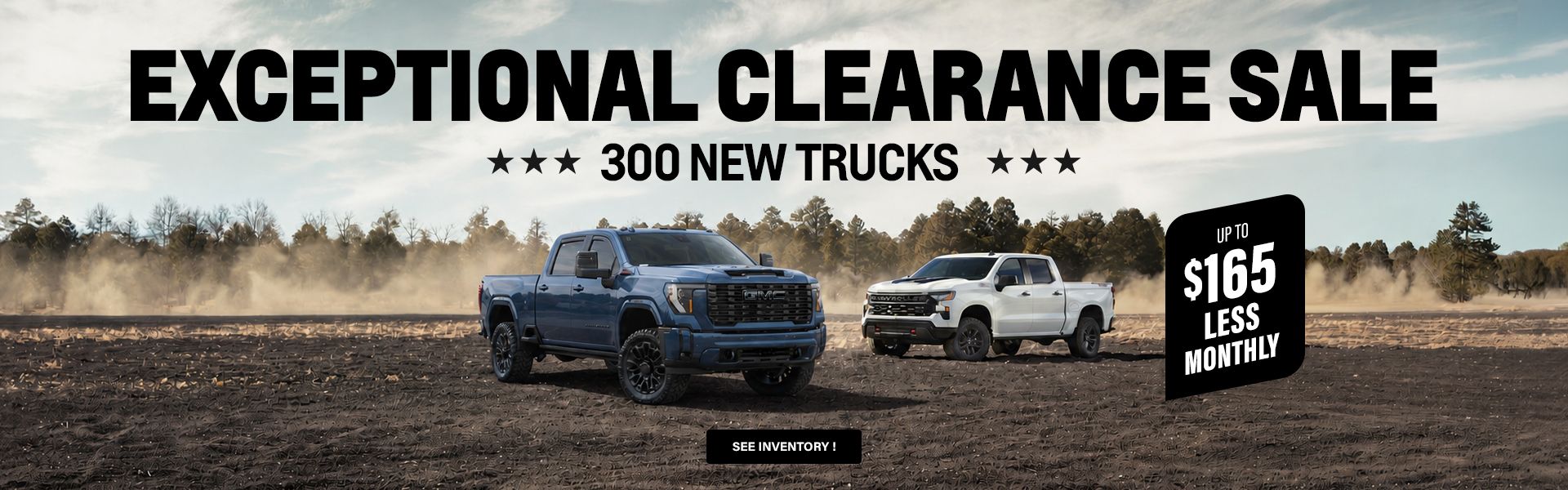 GMC Chevrolet Trucks promotion