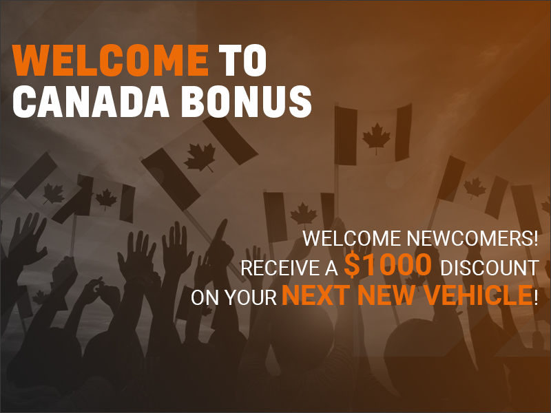 Welcome to Canada Bonus