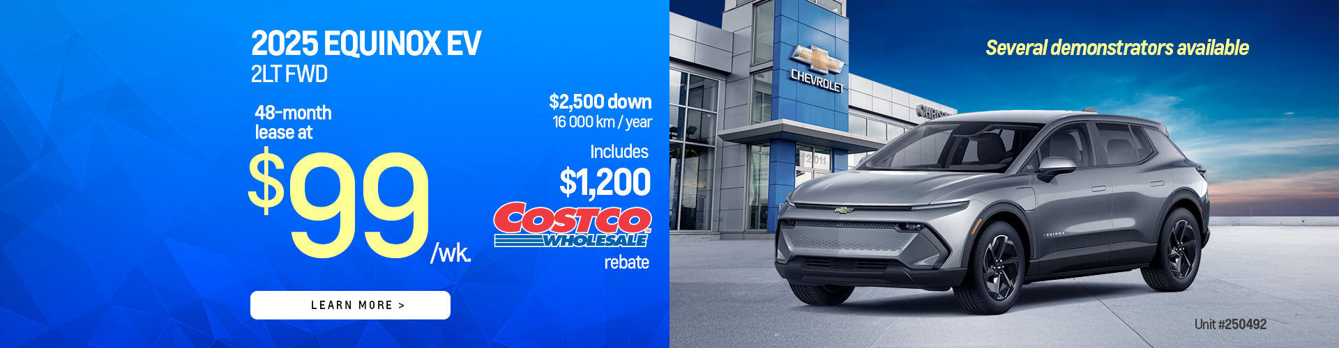 2025 Equinox EV promotion