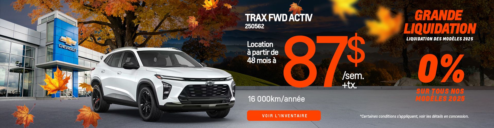 Chevrolet Trax 2025