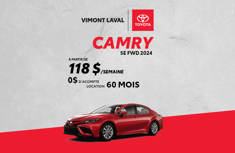 Camry SE FWD 2024 - Mars