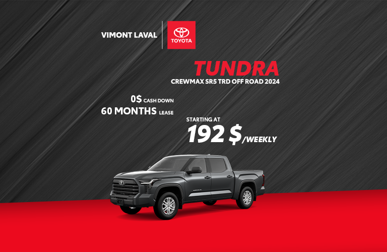 2024 Tundra Crewmax SR5 TRD Off Road - September