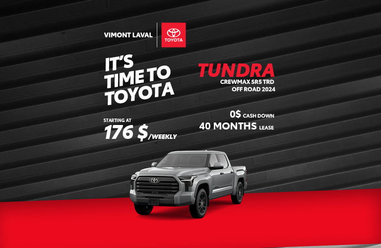 2024 Tundra Crewmax SR5 TRD Off Road - October