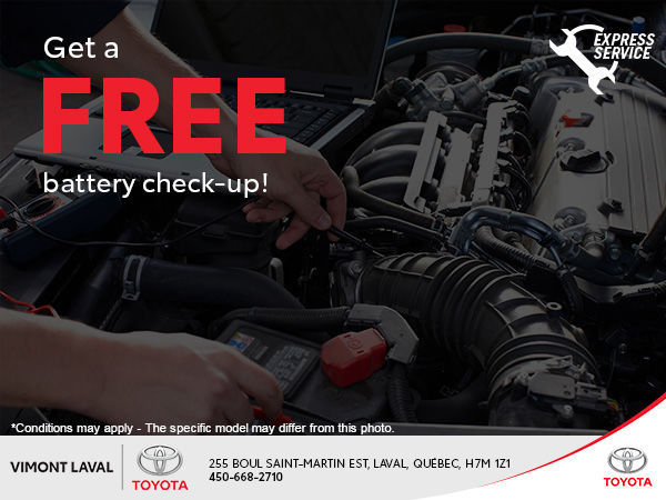 Free Battery Check-Up