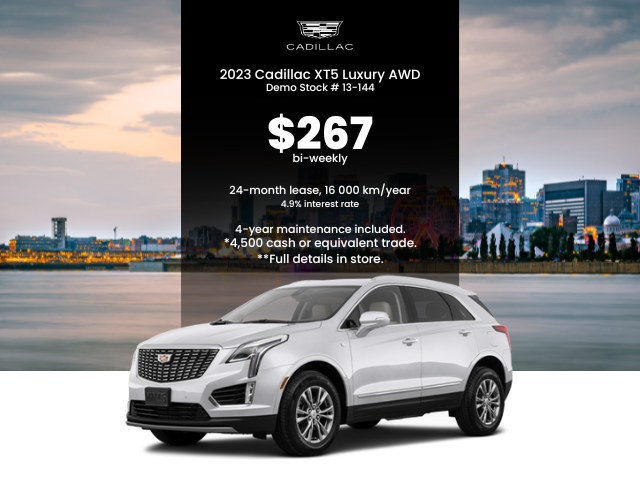The 2023 Cadillac XT5