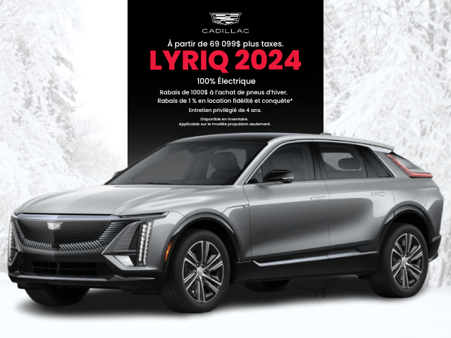 Le Cadillac Lyriq 2024