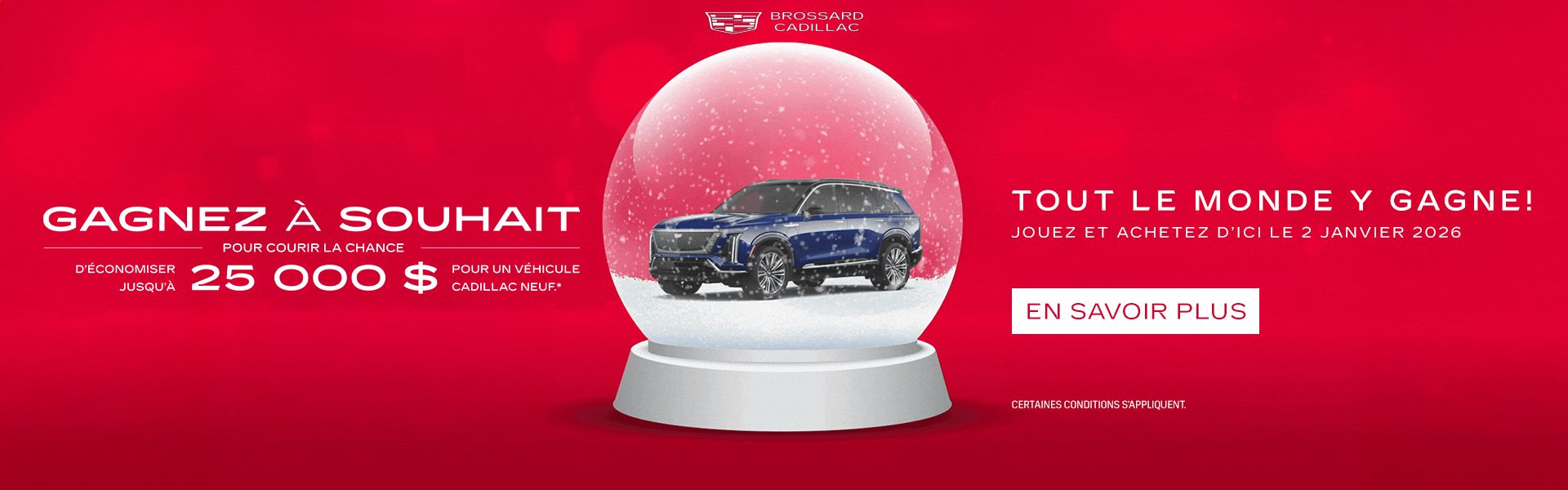 Événement Gagnez à souhait