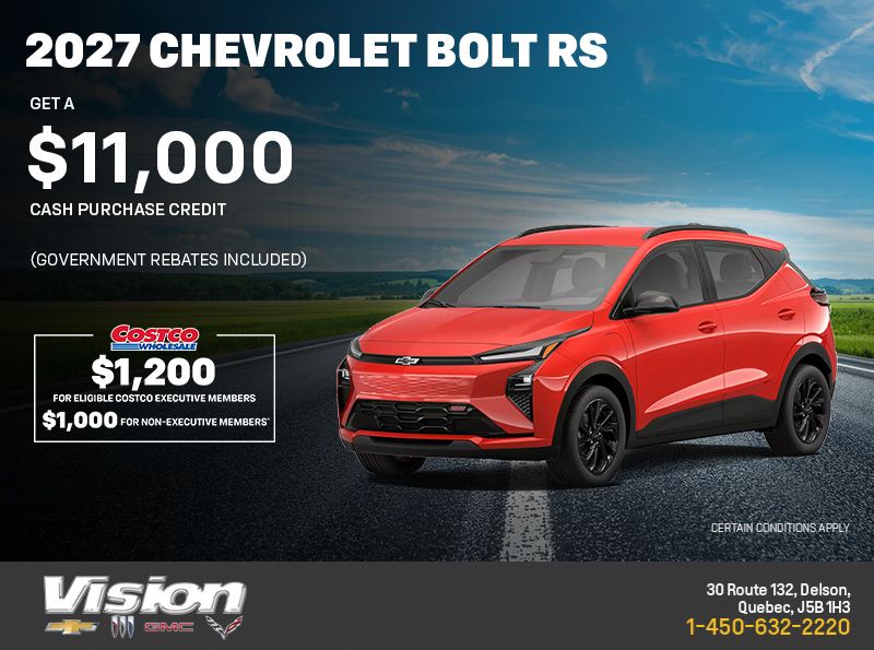 2027 Chevrolet Bolt RS