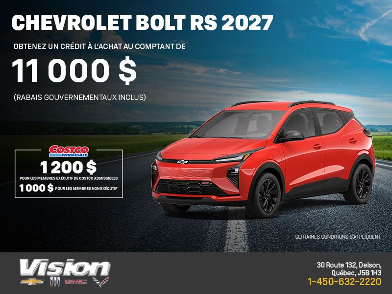 Chevrolet Bolt RS 2027