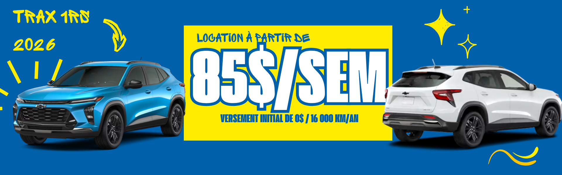 Location à partir de 85$