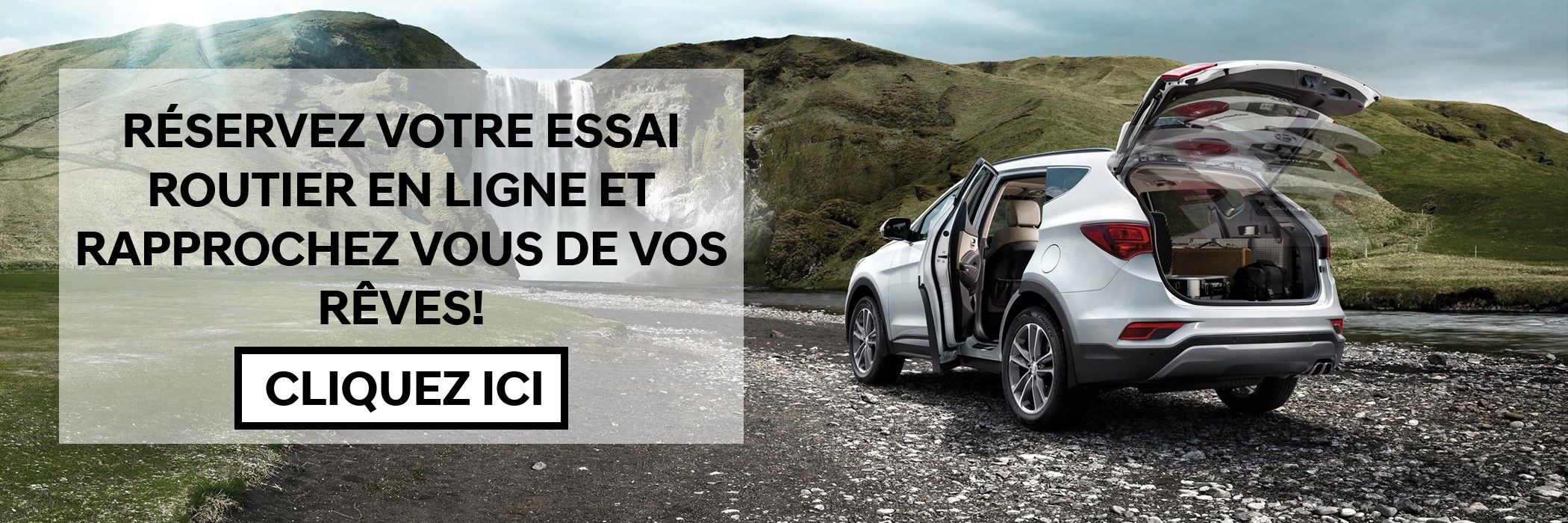 RÉSERVEZ VOTRE ESSAI ROUTIER