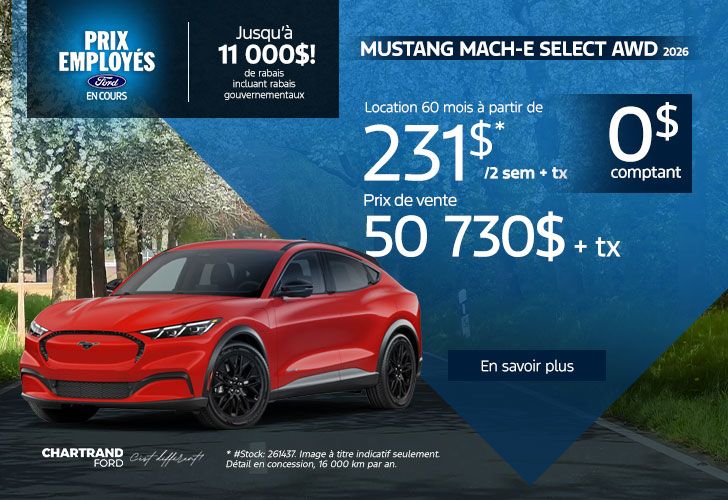 Mach-E Select 2026