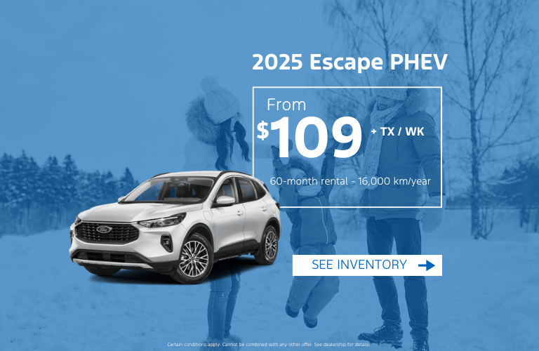 2025 Escape PHEV