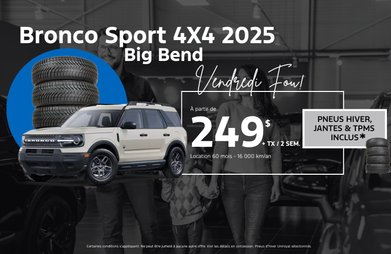 Bronco Sport 4X4 2025