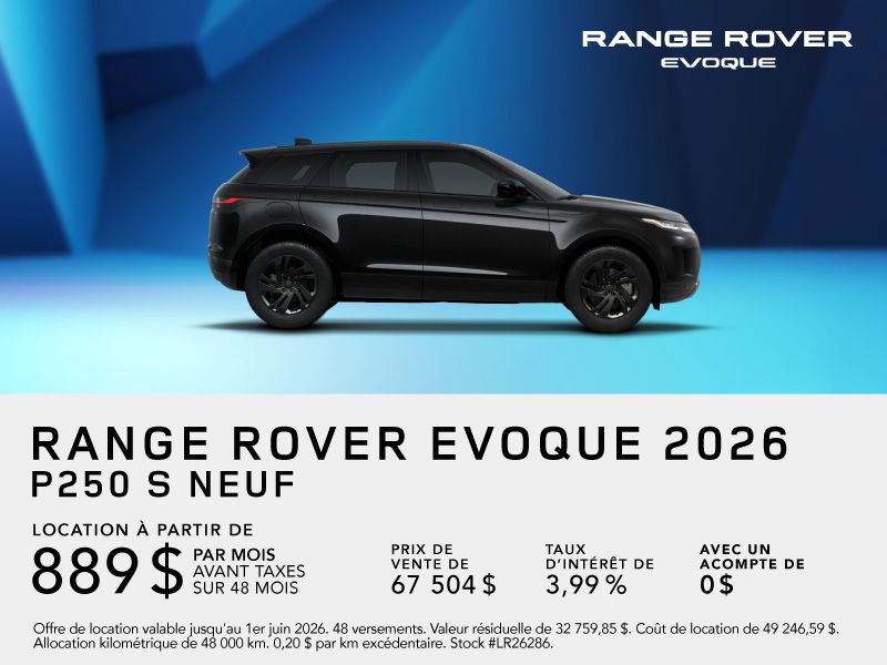 Range Rover Evoque