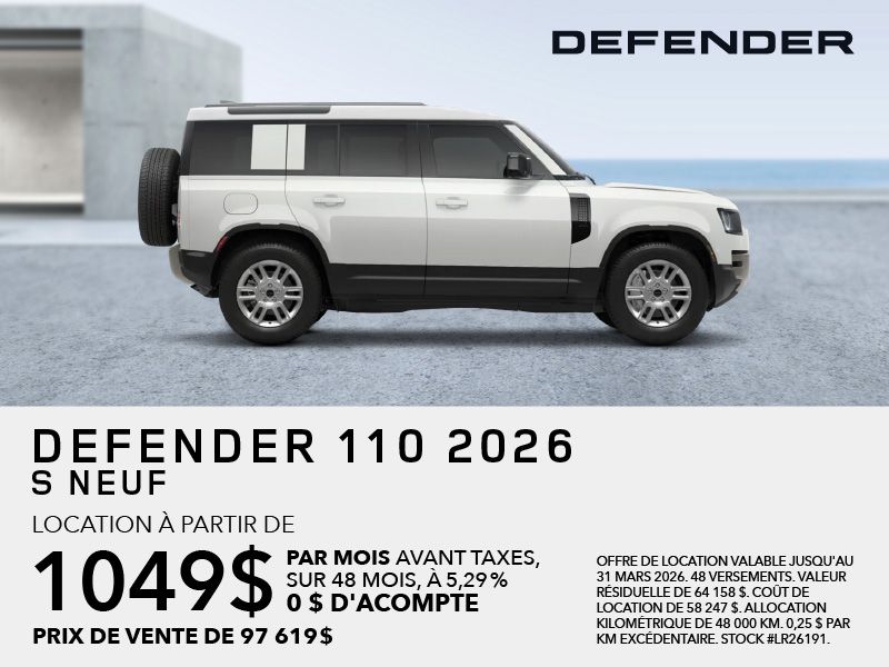 Defender 110 S P400