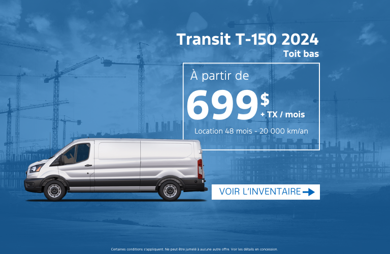 Transit Toit bas 2024