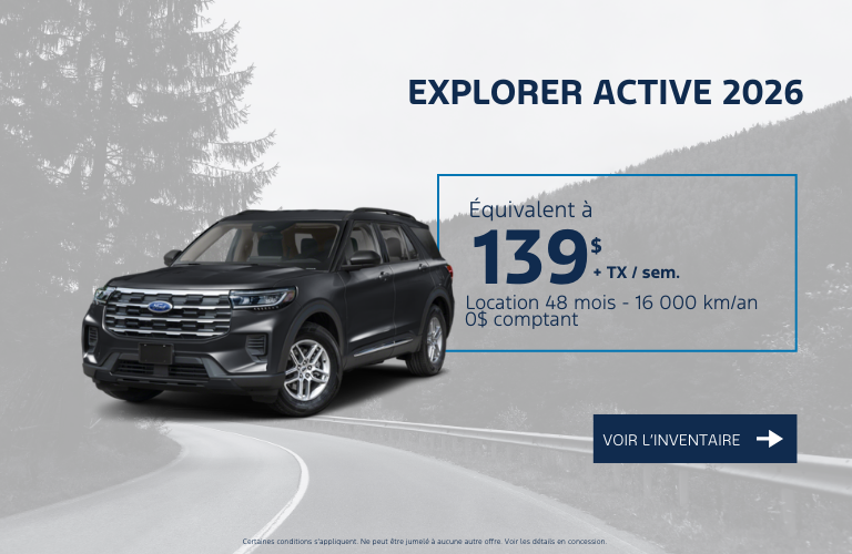 Explorer Active 2026