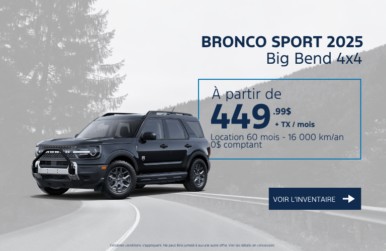 Bronco Sport 2025