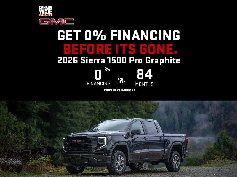 2026 GMC Sierra 1500 Pro Graphite